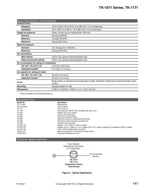 TAC Pneumatic Products Catalog