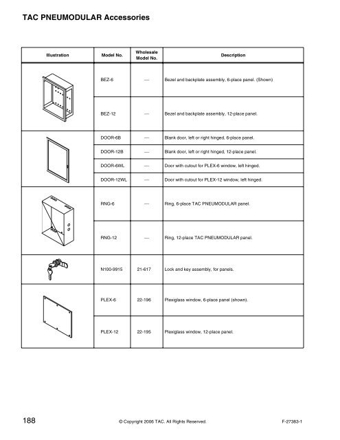 TAC Pneumatic Products Catalog