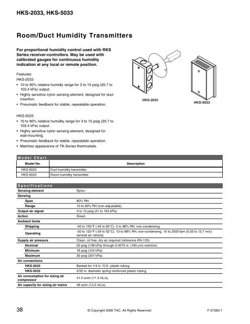 TAC Pneumatic Products Catalog