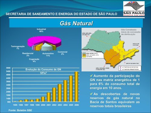 SECRETARIA DE SANEAMENTO E ENERGIA DO ... - Cogen