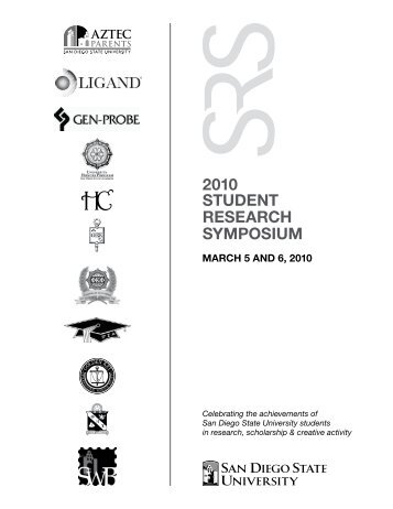 STUDENT RESEaRch SympoSiUm 2010 - Graduate and Research ...