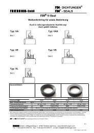 fdi - dichtungen - Friedrich GmbH
