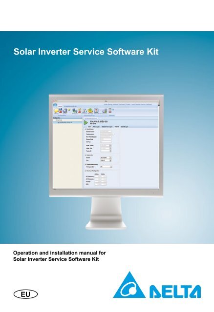 Solar Inverter Service Software Kit - Delta Energy Systems