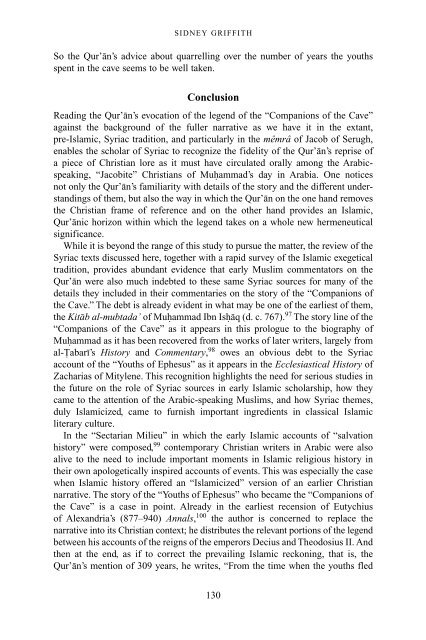 The Qur'an in its historical context (pdf - Islam and Christian-Muslim ...