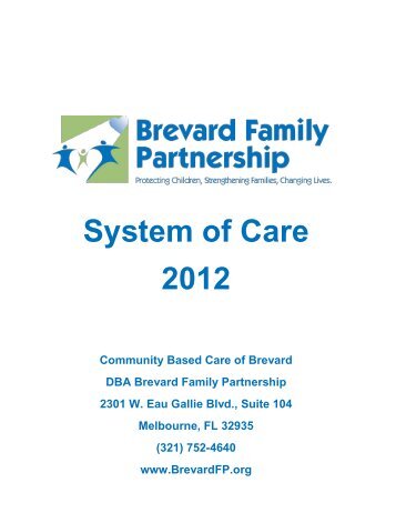 System of Care 2012 - Brevard Family Partnership