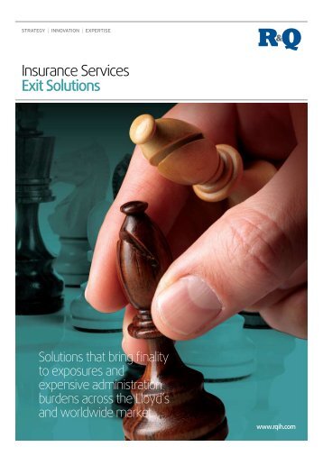 Insurance Services Exit Solutions