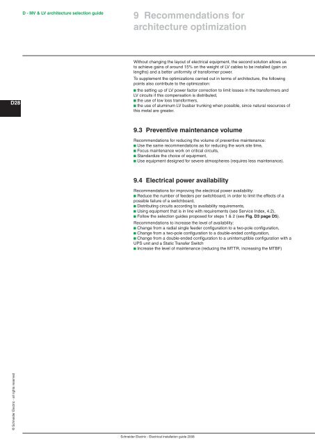 Chapter A General rules of electrical installation design