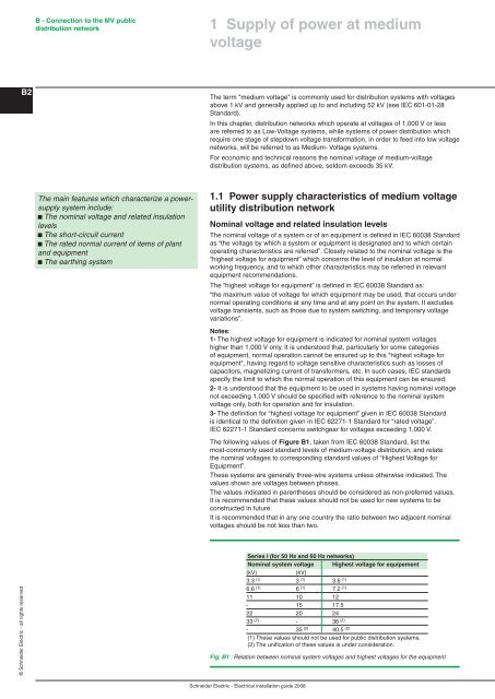 Chapter A General rules of electrical installation design