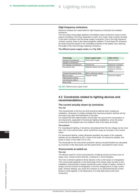 Chapter A General rules of electrical installation design