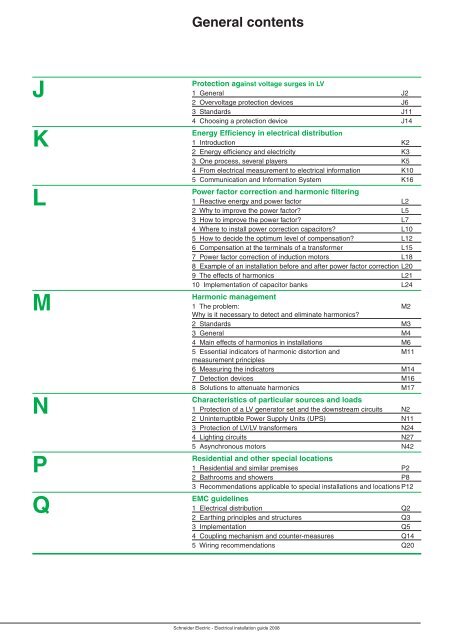 Chapter A General rules of electrical installation design