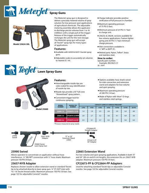 Teejet Catalog 51 - Farmco Distributing Inc