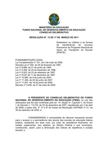 MINISTÃƒÂ‰RIO DA EDUCAÃƒÂ‡ÃƒÂƒO FUNDO NACIONAL DE ... - Funai