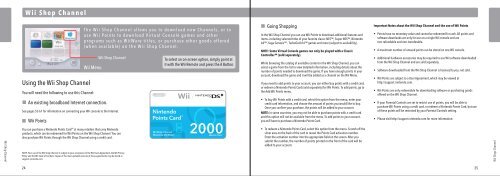 Wii Operations Manual