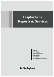 Displaybank Reports & Services