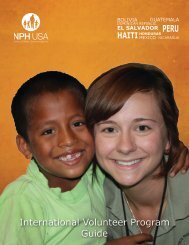 International Volunteer Program Guide - Friends of the Orphans