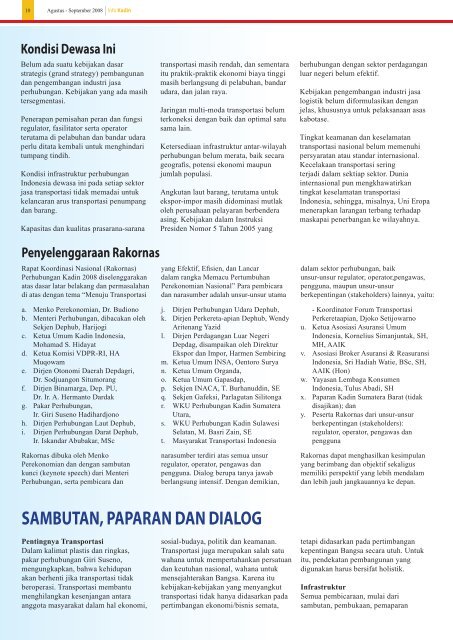 buletin kadin Juli 2008-revised.indd - Kadin Indonesia