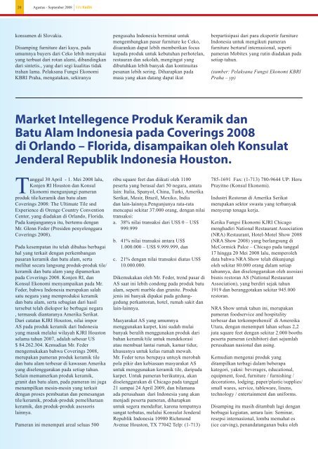 buletin kadin Juli 2008-revised.indd - Kadin Indonesia