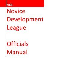 NDL Officiating Manual (PDF - Hockey Calgary