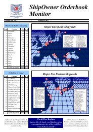 Orderbook by Shipowner