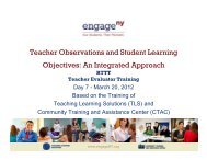 Teacher Observations and Student Learning Objectives: An ...