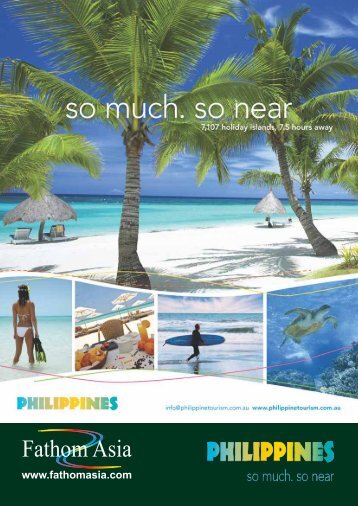 Fathom Asia's online brochure for Philippines