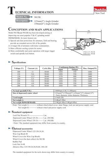 View Service Manual (PDF format 162 KB) - Tool Parts Direct . com