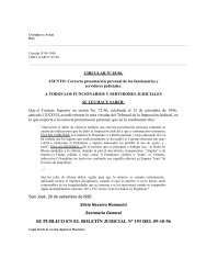 Correcta presentaciÃ³n personal de funcionarios(as ... - Poder Judicial