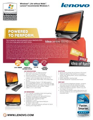 IdeaCentre B510 - Lenovo