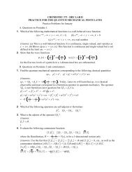 Answers to drylab-II-The postulates - Cobalt