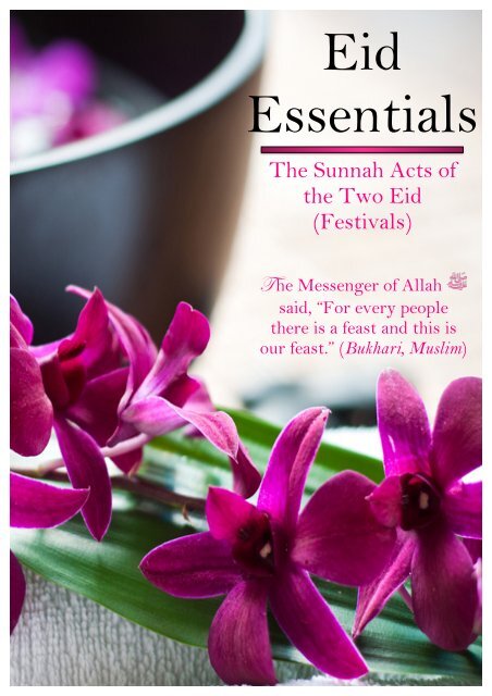 Eid Essentials [11292012] - AlHuda Sisters