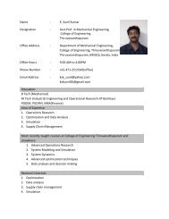 Sunil Kumar,K - Me.cet.ac.in - College of Engineering Trivandrum