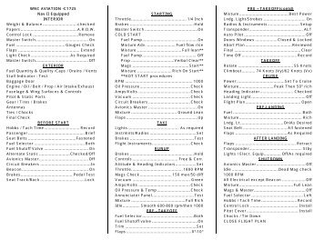 Preflight checklist cessna 172 ladertex Preflight checklist cessna 172 ladertex
