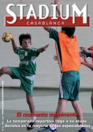 Abril 2013 - Stadium Casablanca