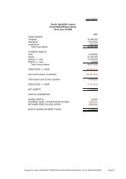 Balance Sheet - Thai Beverage Public Company Limited