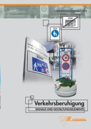 Verkehrsberuhigung - Signal AG