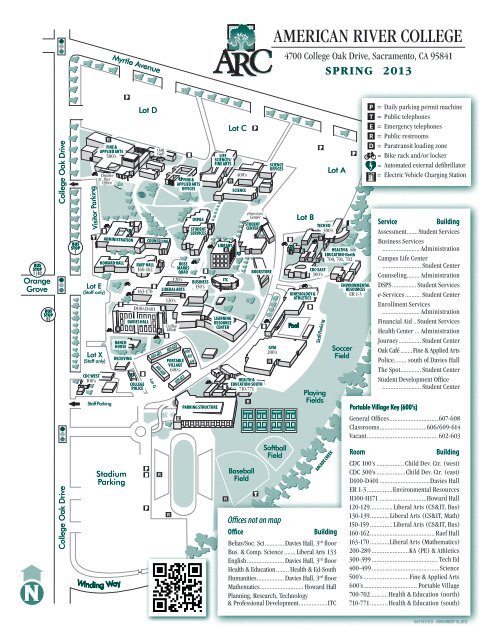 American River College Campus Map Campus Map | Images and Photos finder