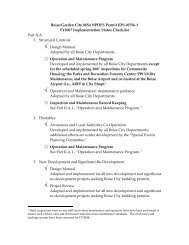 Boise/Garden City MS4 NPDES Permit IDS-02756-1 ... - Public Works