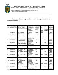 situaÈ›ia capacitÄƒÈ›ilor de depozitare autorizate - MADR - Ministerul ...