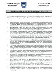 Merkblatt Brandmeldeanlagen (Blatt 1 von 2) - UDS, Uwe Ungeheuer