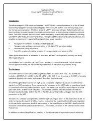 Application Note Receiving HF Signals with a ... - Ettus Research