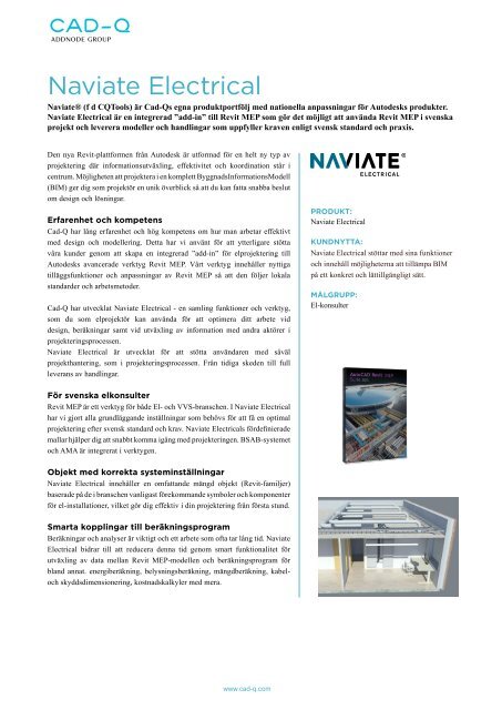 Naviate Electrical - Cad-Q