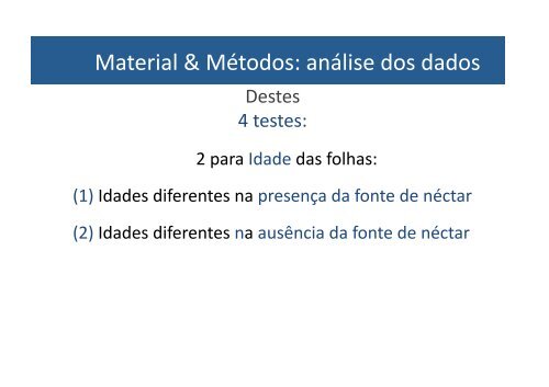 o que promove a defesa de formigas mutualistas nas