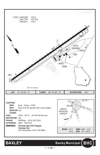 Georgia Airport Directory 2011-2012