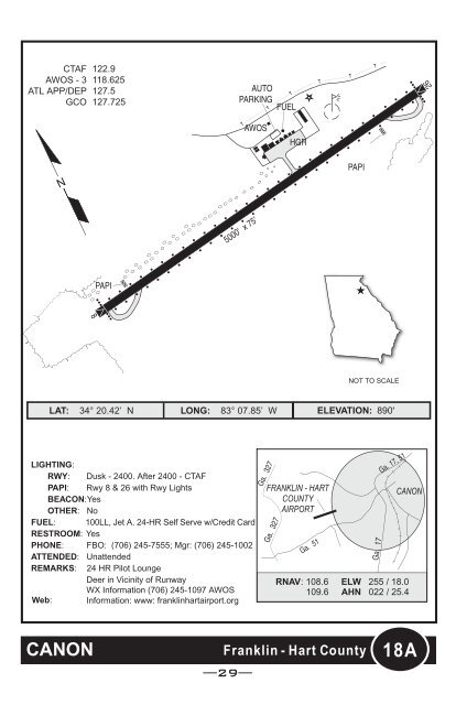 Georgia Airport Directory 2011-2012