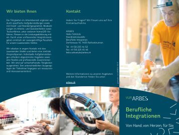 Integrationsmassnahmen und Massnahmen zur beruflichen Wiedereingliederung