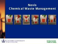 Chemical/Hazardous Waste Management (Nevis) - Environmental ...