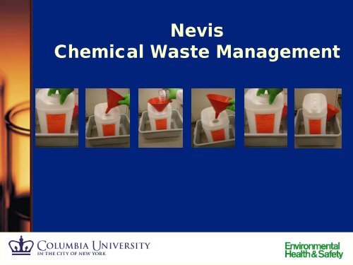 Chemical/Hazardous Waste Management (Nevis) - Environmental ...