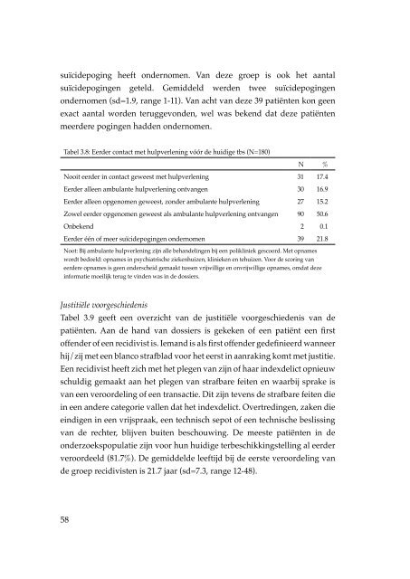 TBS-behandeling geprofileerd; een gestructureerde ... - WODC