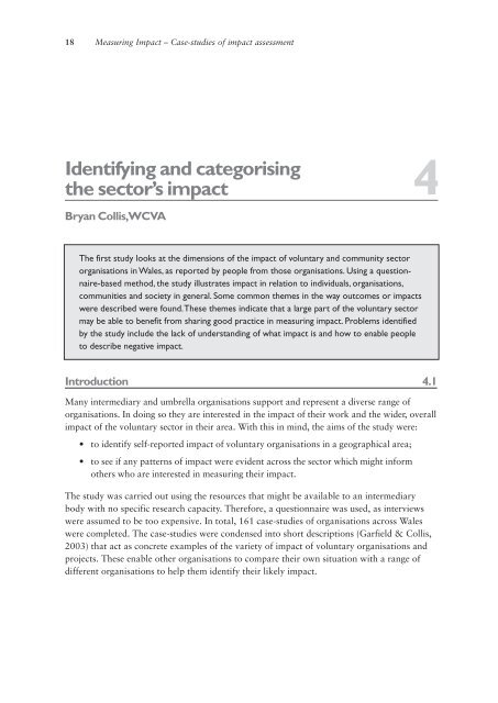 Measuring Impact - Nicva