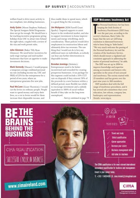 Accountants Who's Who - Business Plus Online